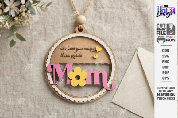 Download Mother's Day Ornament Laser Cut | Gifts - Men Collection