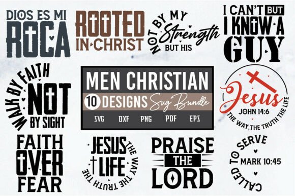 Download Men Christian Svg Bundle - Men Collection