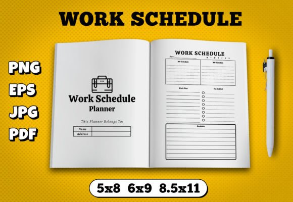 Download Work Schedule Kdp Interior - Premium Resources