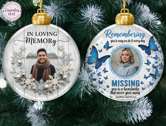 Download In Loving Memory Ornament PNG - Men Collection