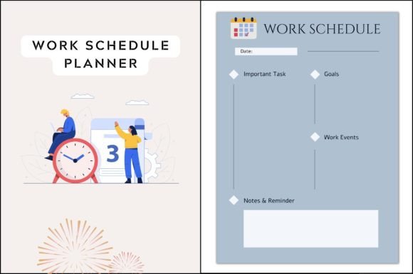 Download Editable Work Schedule Planner - Premium Resources