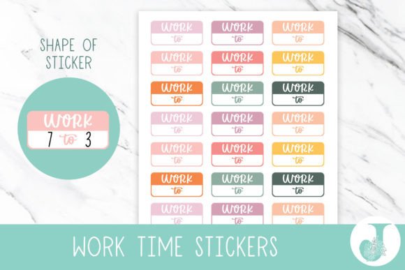 Download Work Schedule Planner Sticker PNG - Work schedule Collection