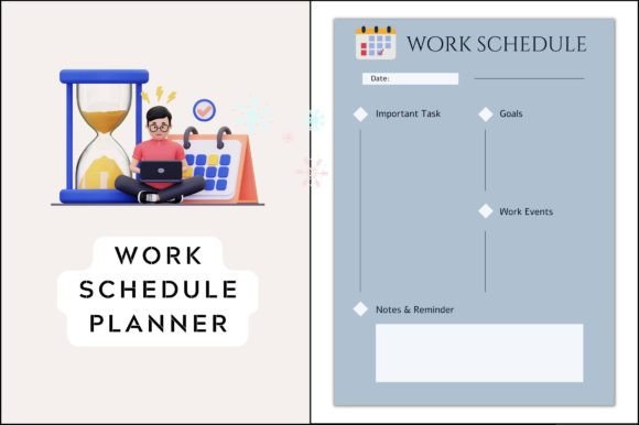 Download Work Schedule Planner PDF - Work schedule Collection